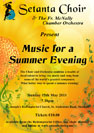 Setanta choir - Summer Concert